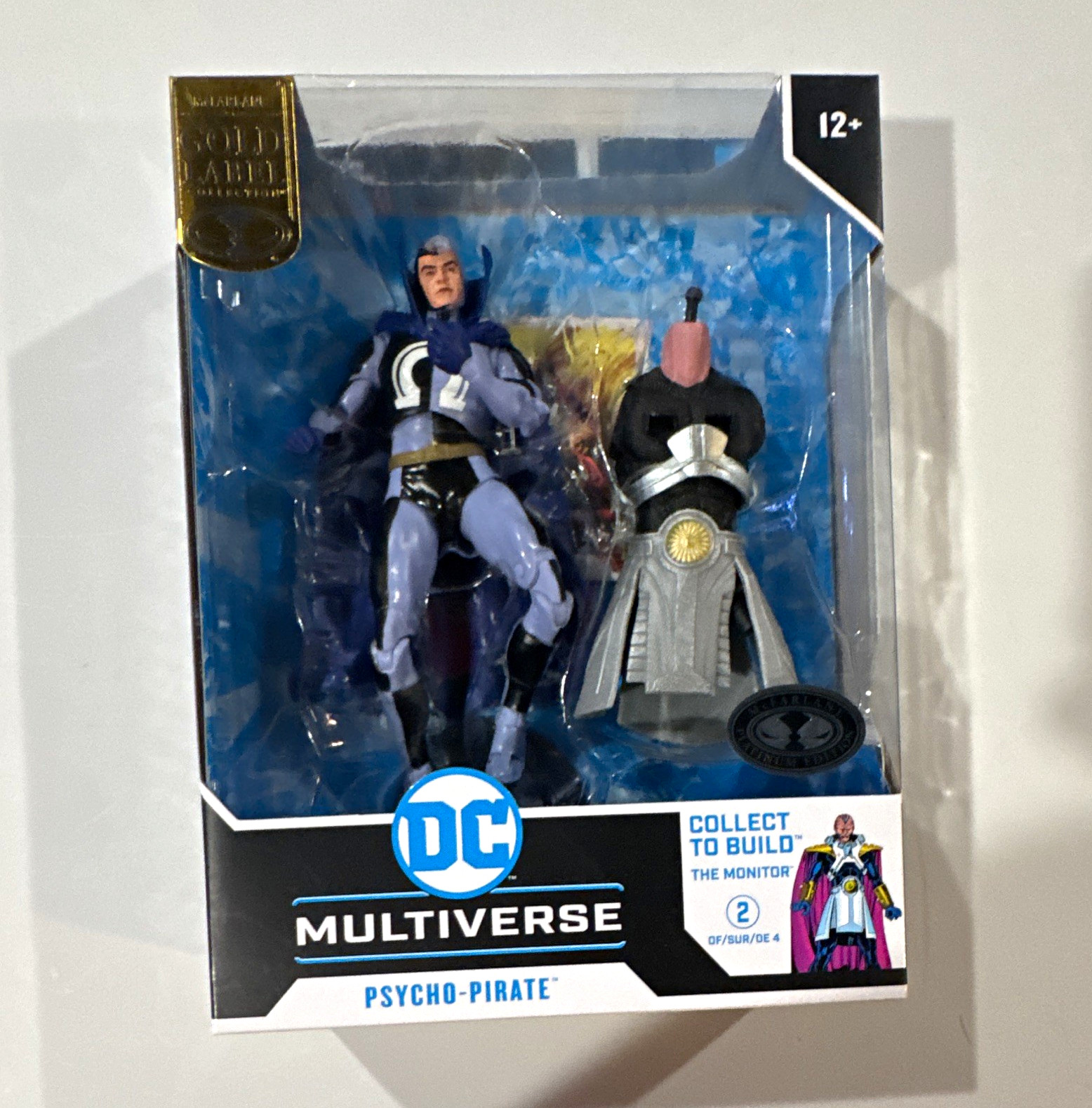 McFarlane DC Multiverse Psycho-Pirate Crisis on Infinite Earths BAF Platinum