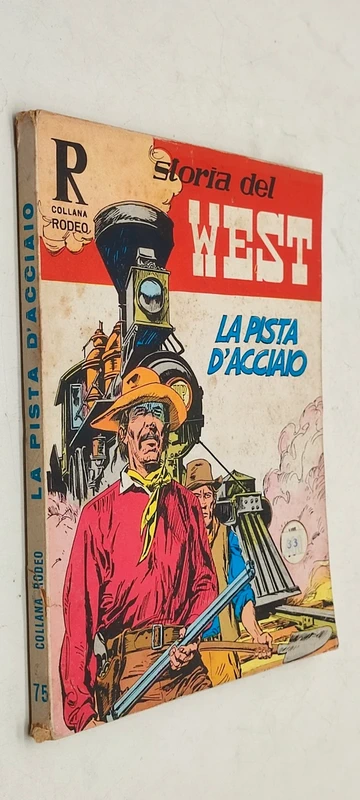 Collana Rodeo n.75 Storia Del West Edizioni Araldo Bonelli ►Solo Discreto◄K2