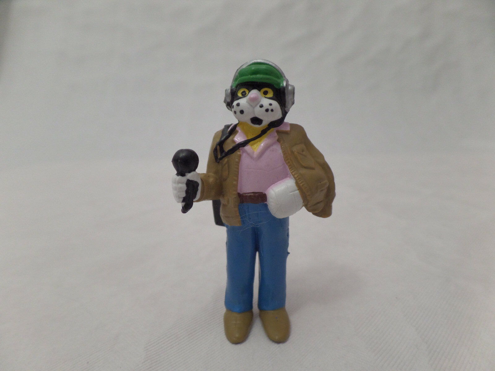 figurine Téléchat FR3, PVC Schleich w.germany 1983, neuf (voir photos) no bully,