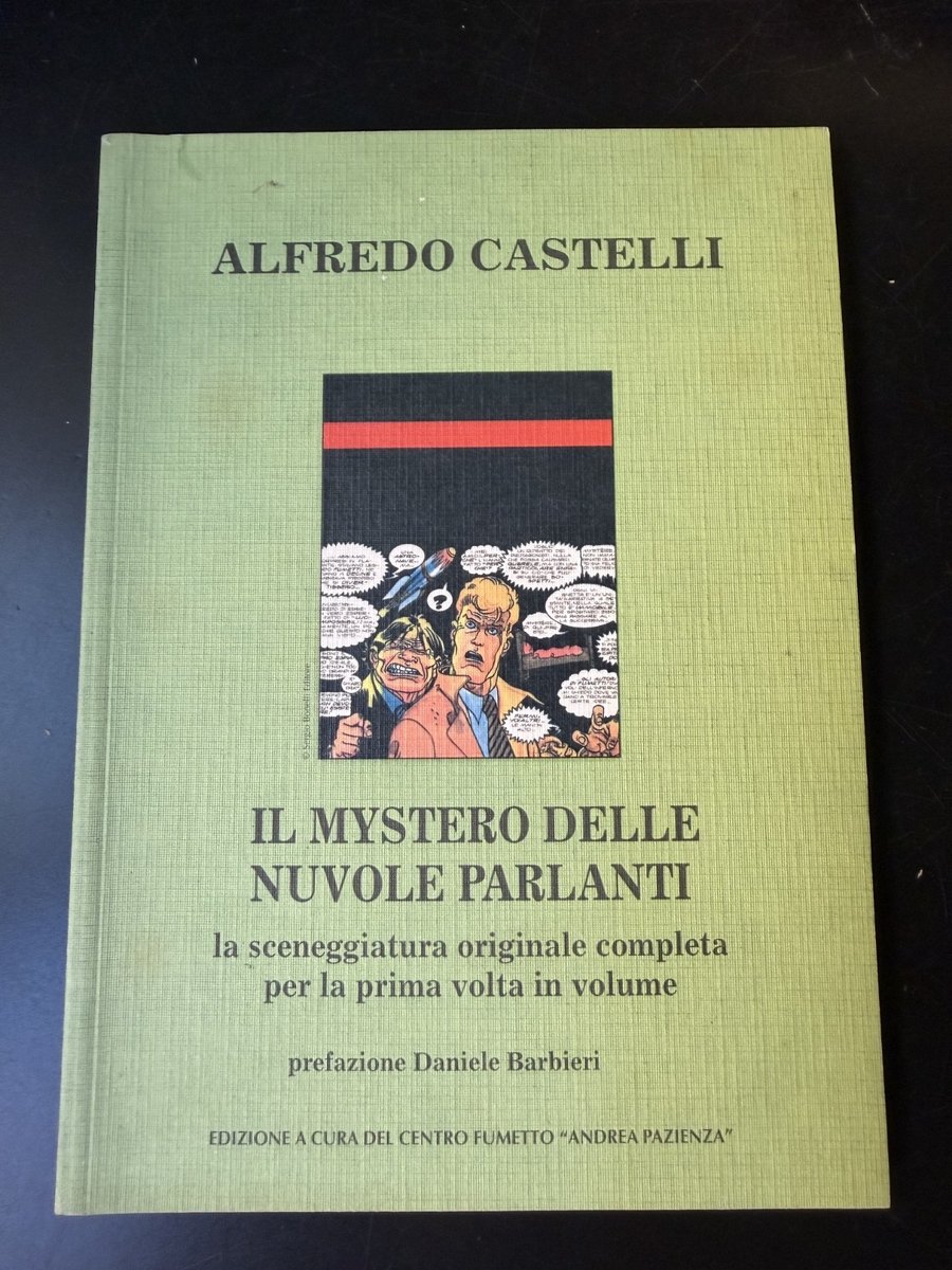 Castelli,Il mystero delle nuvole parlanti,La Sceneggiatura,C. F. A.Pazienza 1998