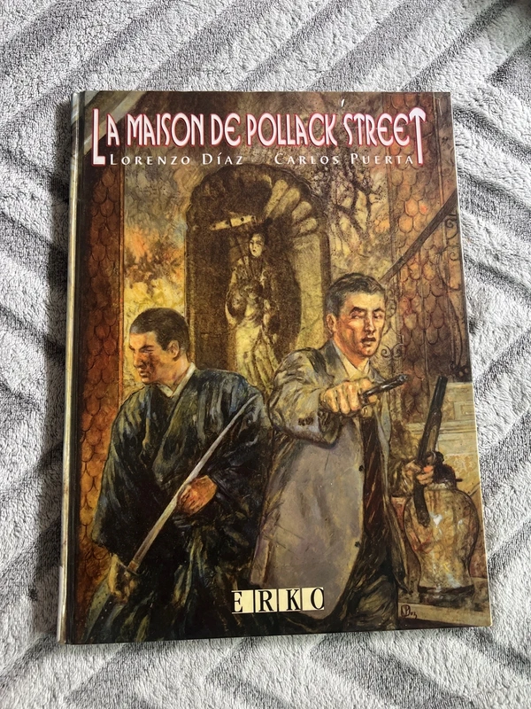 BD La Maison de Pollack Street – Lorenzo F. Díaz & Carlos Puerta – Erko