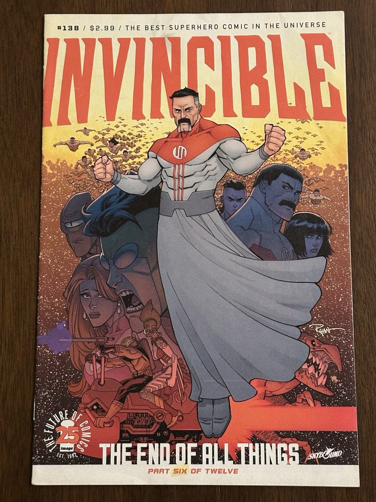 Invincible #138 First Printing Low Print Run Image Comics  2017 Ottley Kirkman