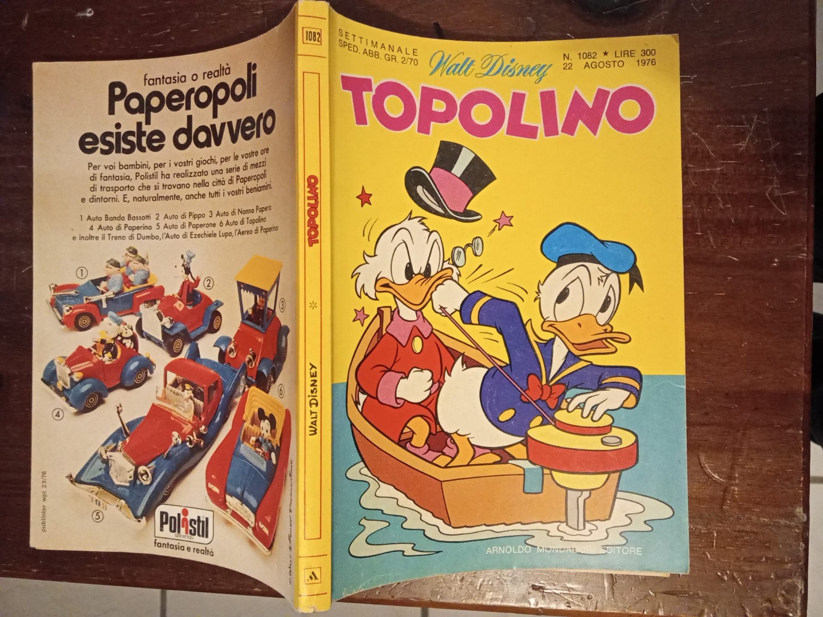 TOPOLINO LIBRETTO N 1082 1976 CON BOLLINO OTTIME CONDIZIONI