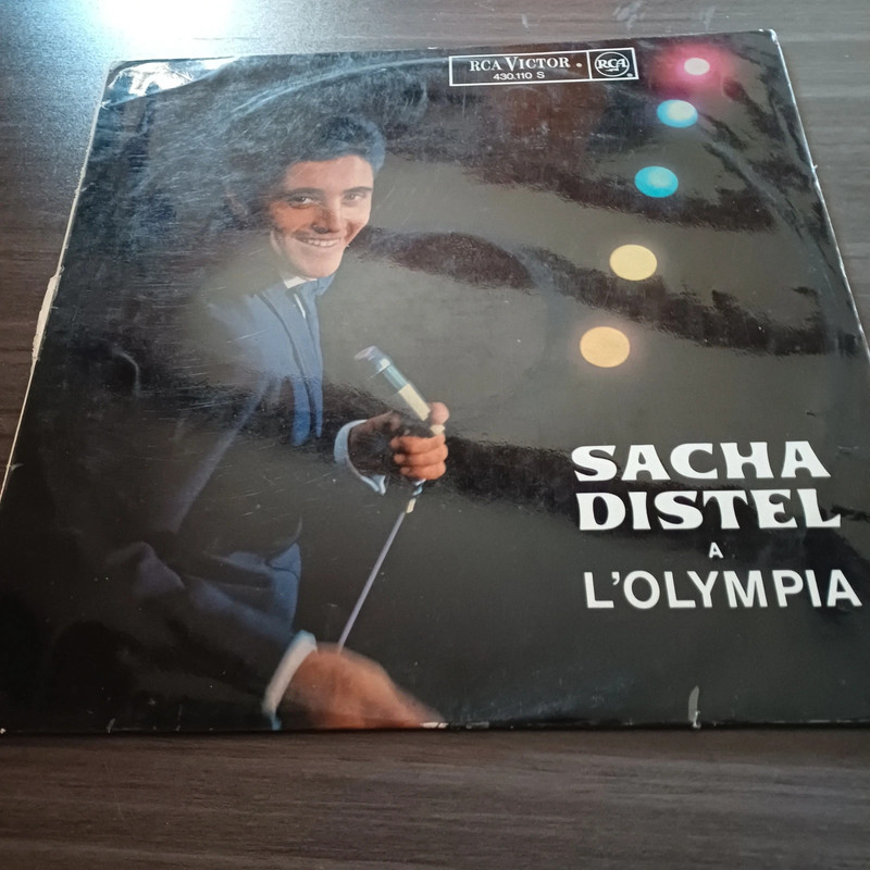 Vinyle Sacha Distel à l Olympia