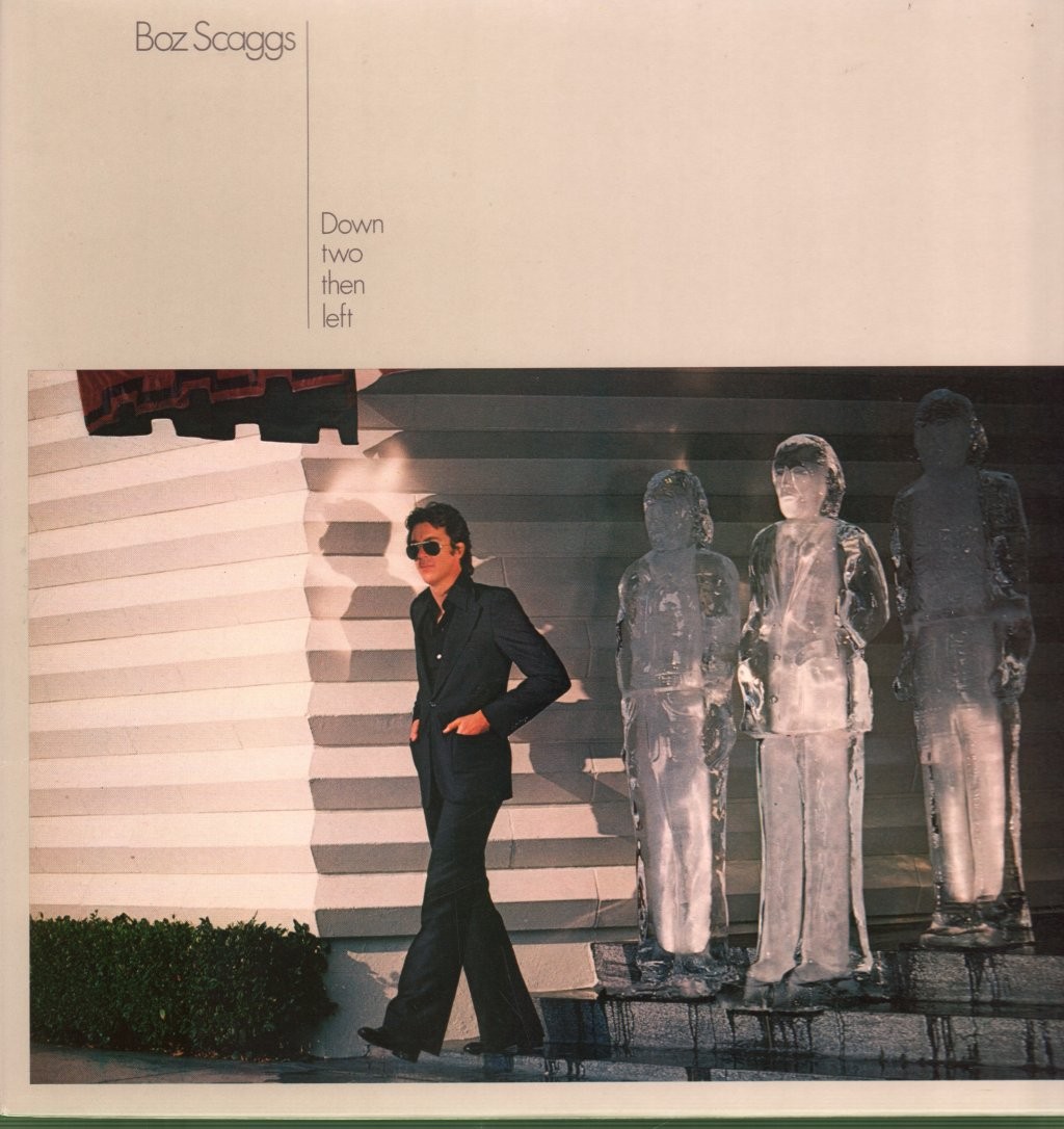 Boz Scaggs Down Two Then Left LP Vinile UK CBS 1977 Con Inserto E Matrice A1/B2