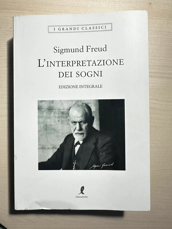 Libro: l’ interpretazione dei sogni