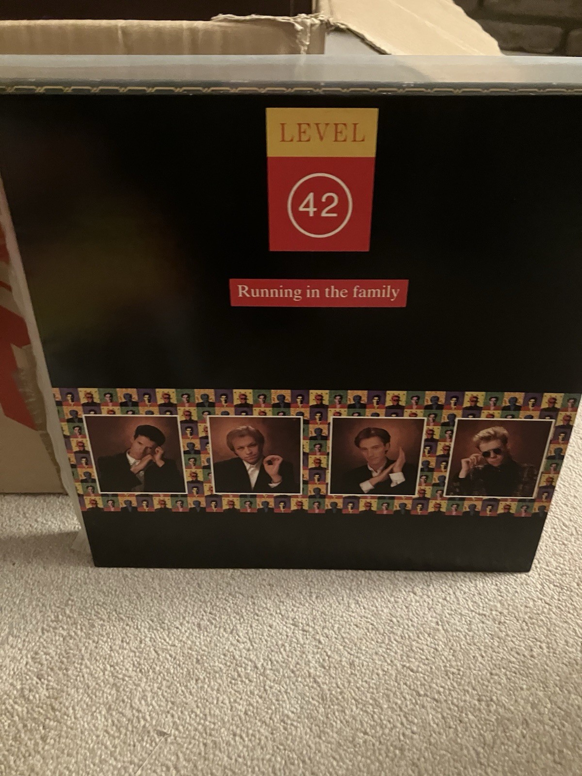 Level 42 Running in the Family Vinyl LP