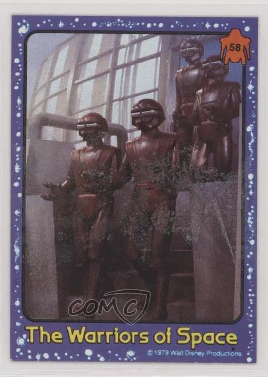 1979 Topps The Black Hole The Warriors Of Space #58 0b7