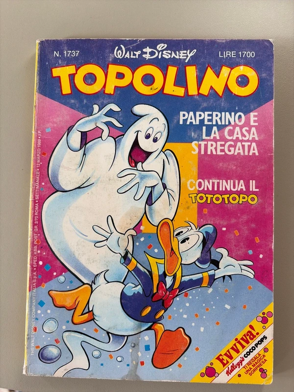 topolino n 1737 marzo 1989