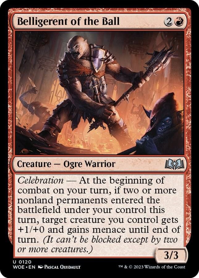 Belligerent of the Ball 120 Wilds of Eldraine Magic: The Gathering