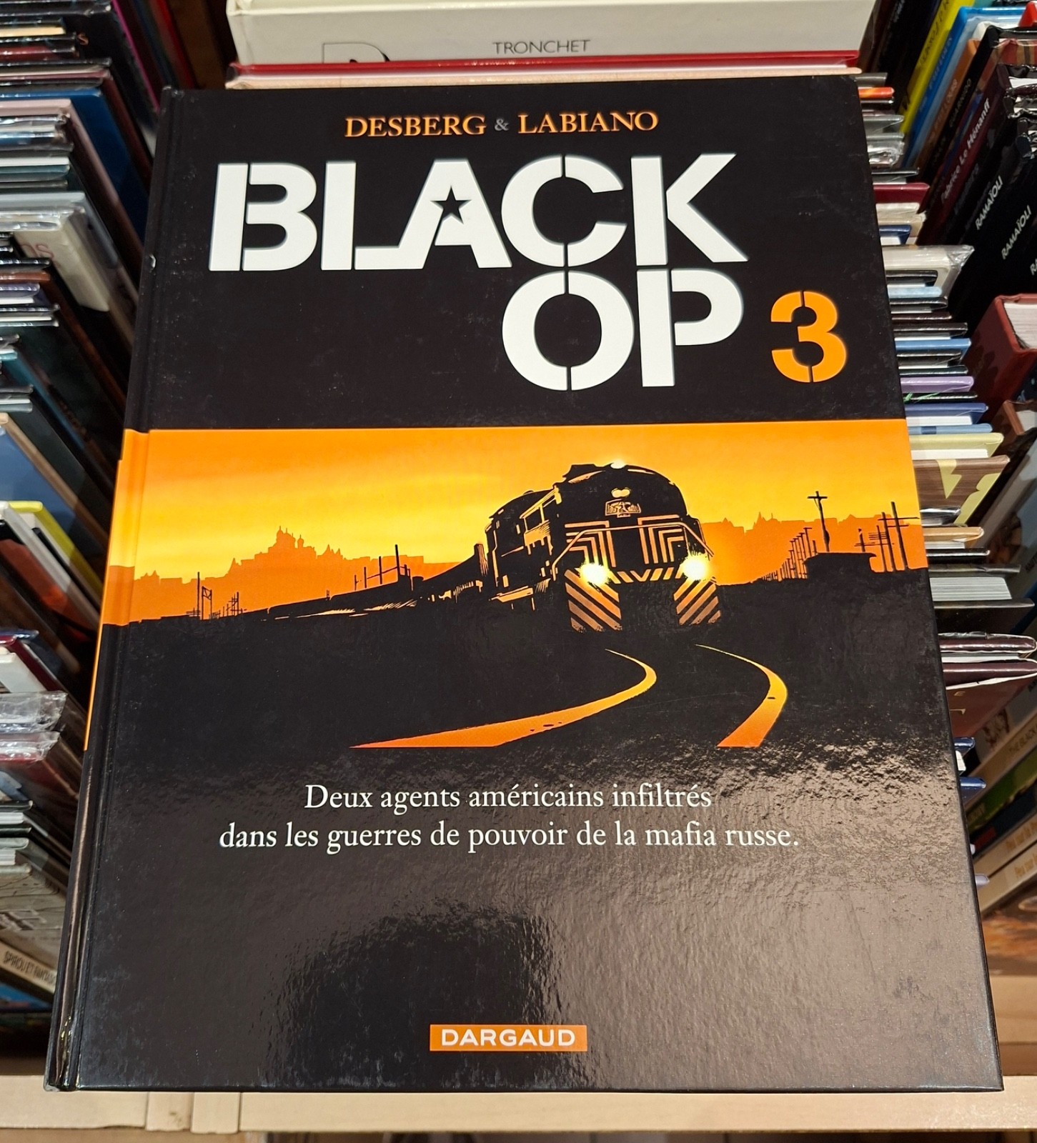 BLACK OP Tome 3 _ Desberg - Labiano _ Dargaud  1ère édition 2007 /Dédicacé