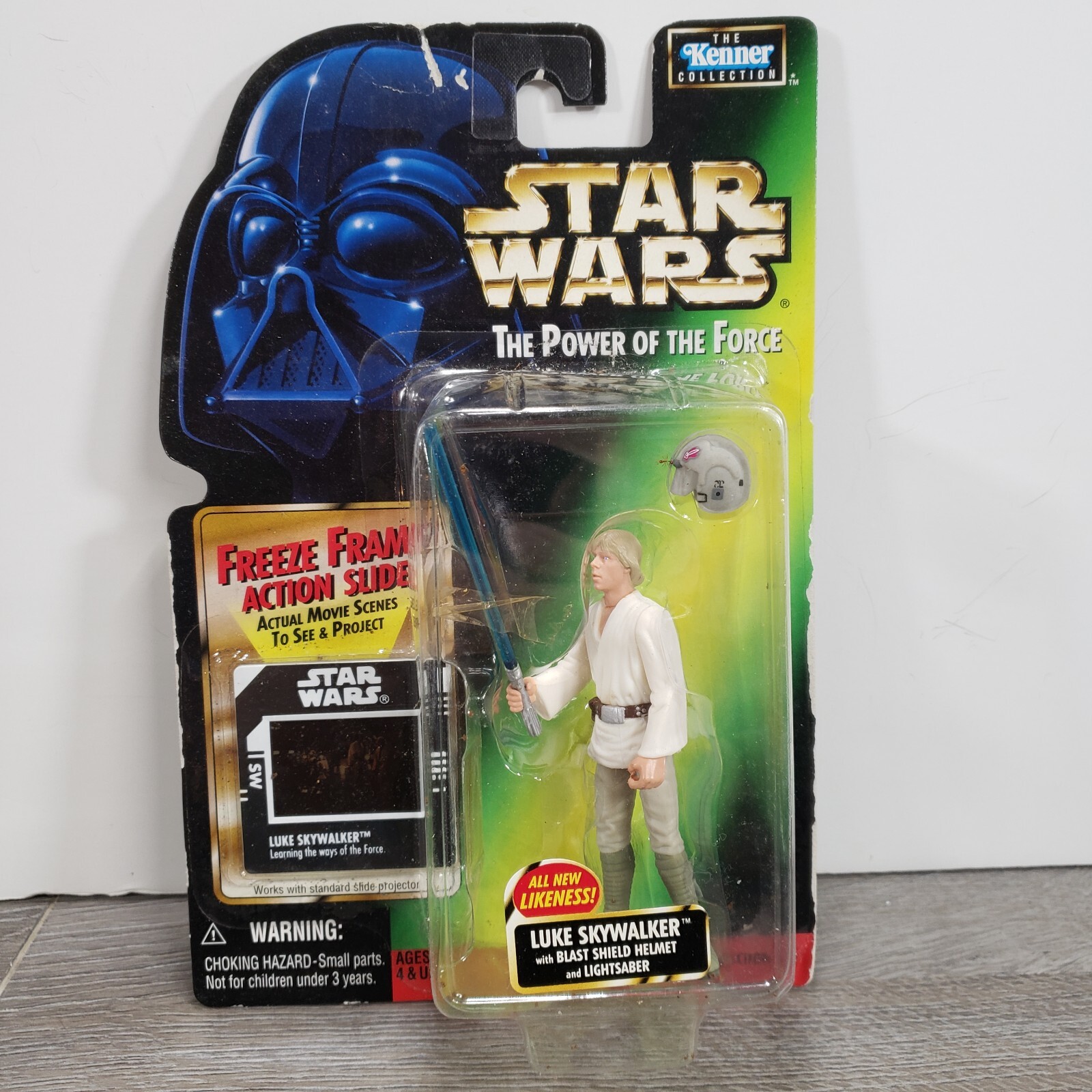 NUOVO Star Wars Il Potere della Forza LUKE TUTTO NUOVO SOMIGLIANZA Freeze Frame 1997