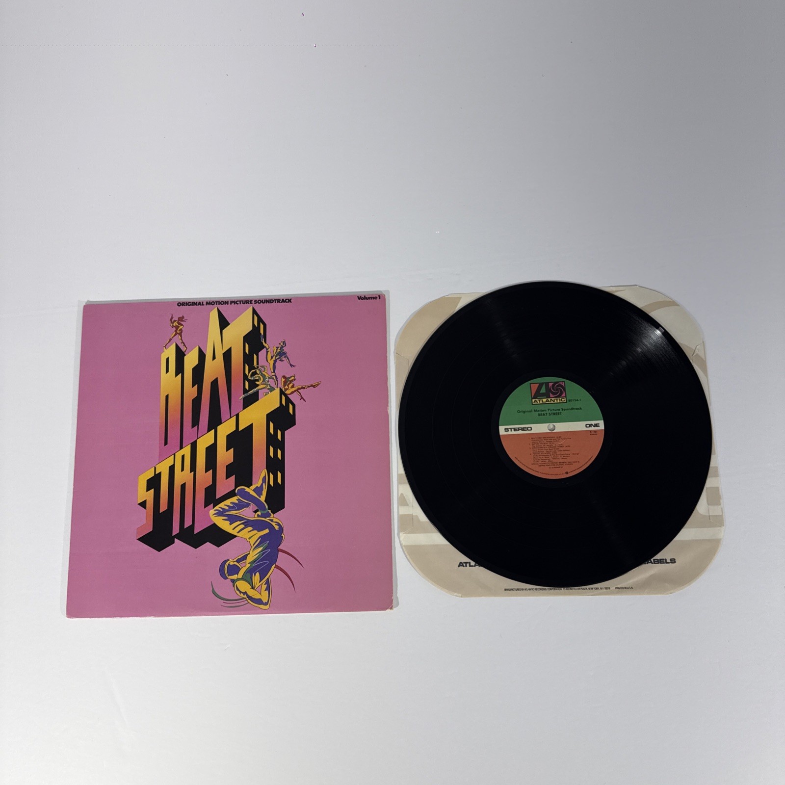 Beat Street Soundtrack  (Record 1984) Atlantic Vinyl - 80154-1 Used