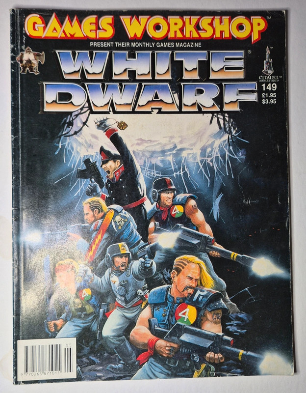 Games Workshop White Dwarf #149 – Classic Warhammer Magazine – Vintage Collectors Issue