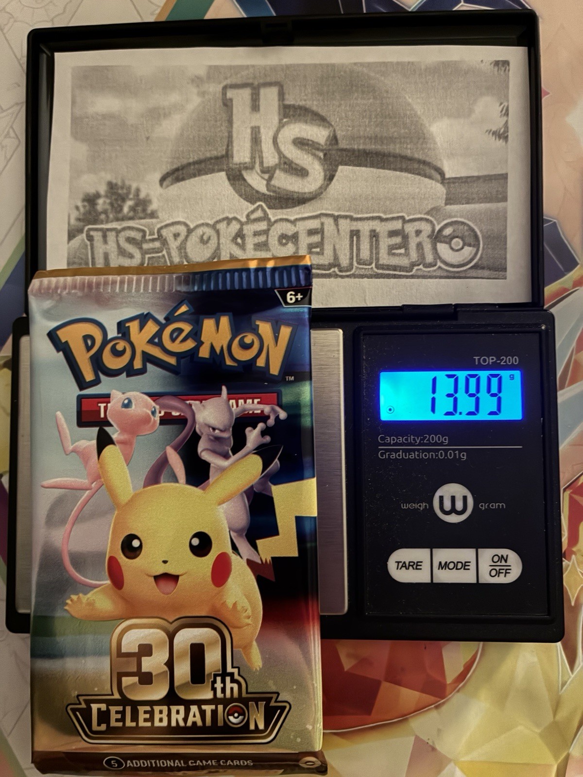 🔥SUPER HEAVY 13.99g 🔥 Pokemon TCG 30th Celebration Booster Pack English Sealed
