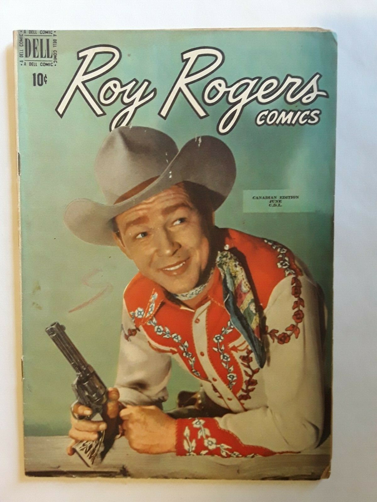 Roy Rogers Vintage Western Dell Comic Book Vol 1 # 29 June 1950 Photo Cover