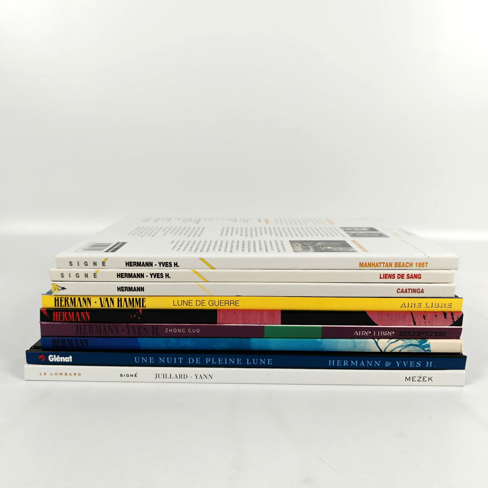 Hermann et Yves H / Lot 9 BD