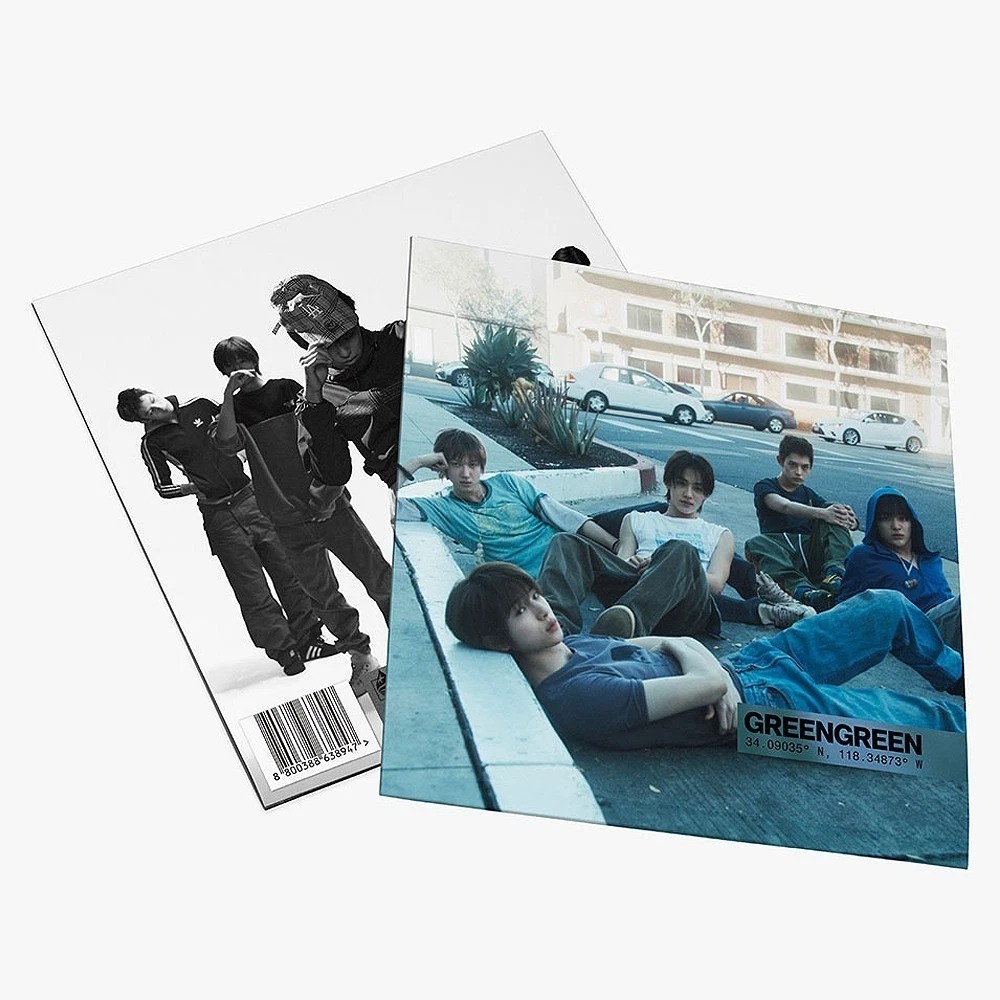 CORTIS [GREENGREEN] 2nd Album PLAYEXTENDED VINYL 2 Ver SET/2LP+2Book+12Card+GIFT