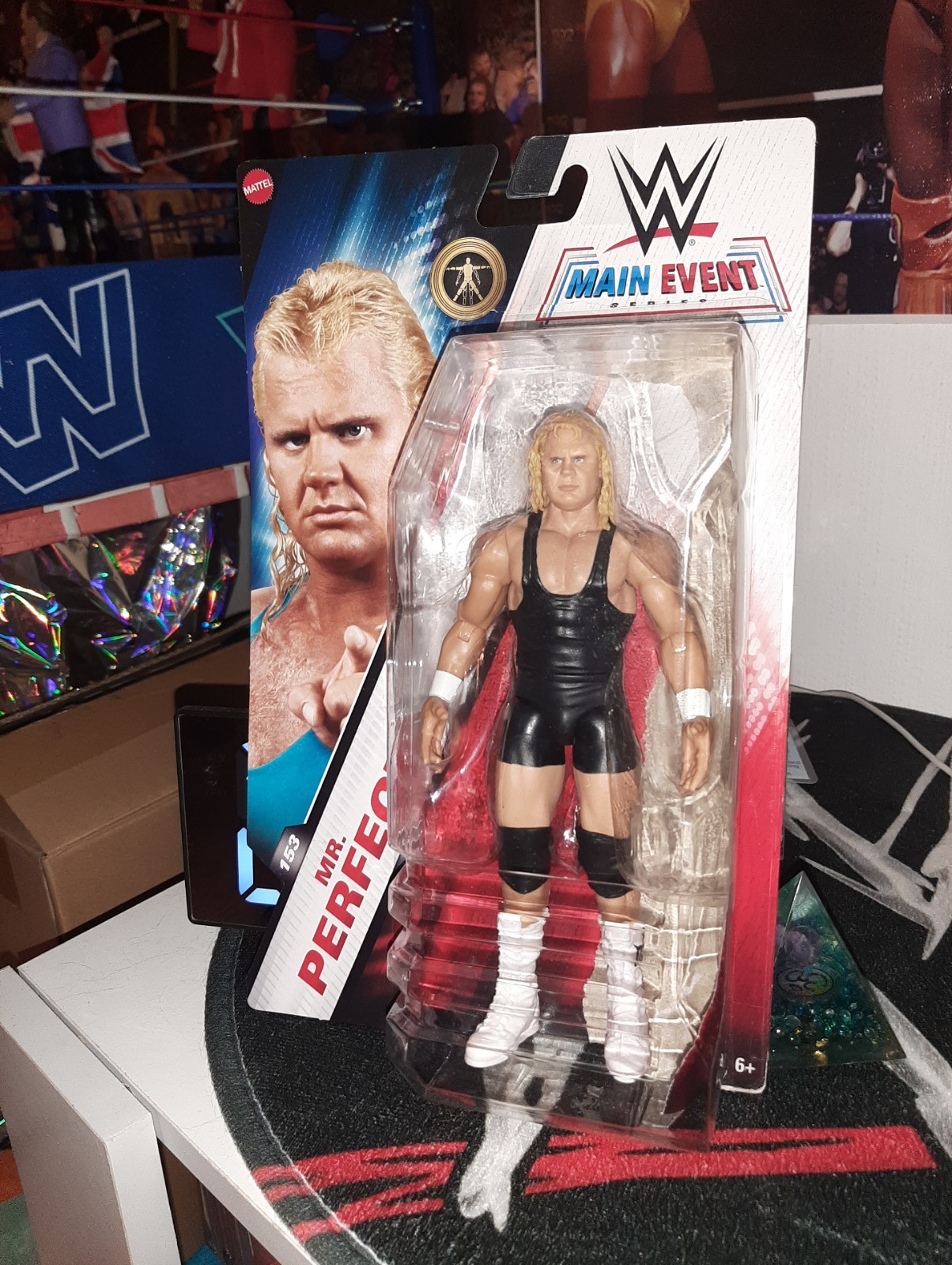 WWE Main Event Mr. Perfect Actionfigur von Mattel WWF WRESTLING