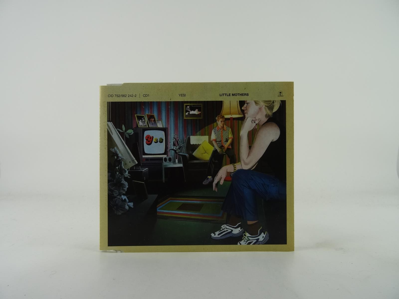 LITTLE MOTHERS YES! (A51) 3 Track CD Single plus Picture Sleeve ISLAND