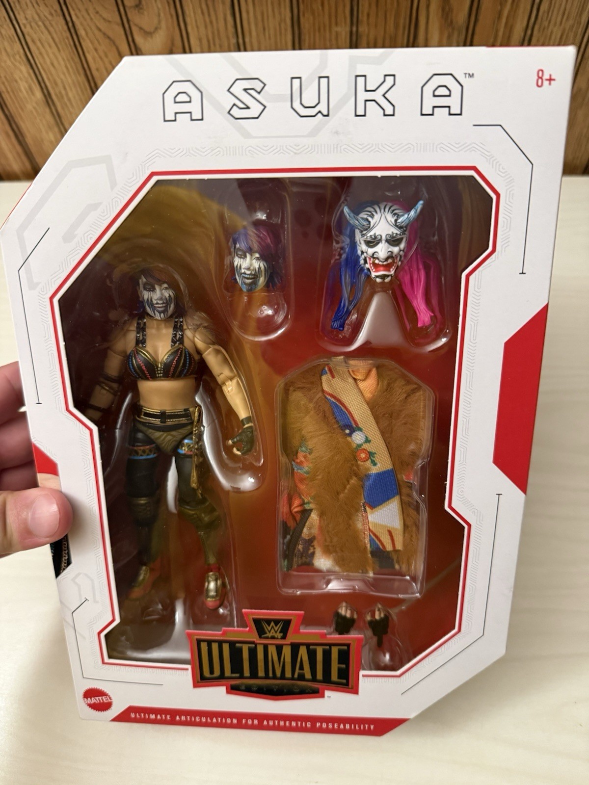 WWE Ultimate Edition Asuka 7" action figure NEW Mattel 2023