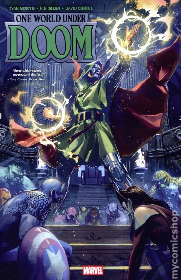 One World Under Doom TPB #1-REP NM 2026 Immagine Stock