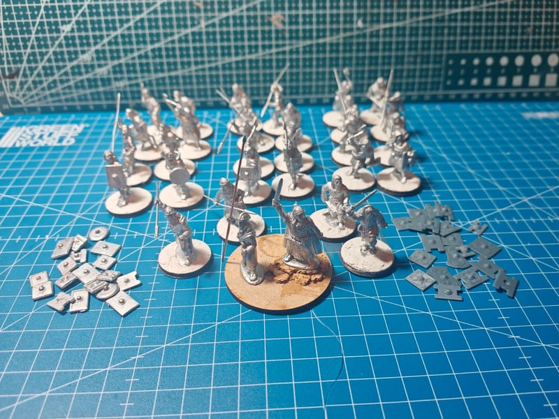 Picts / Scots 4pt Warband com Warlord