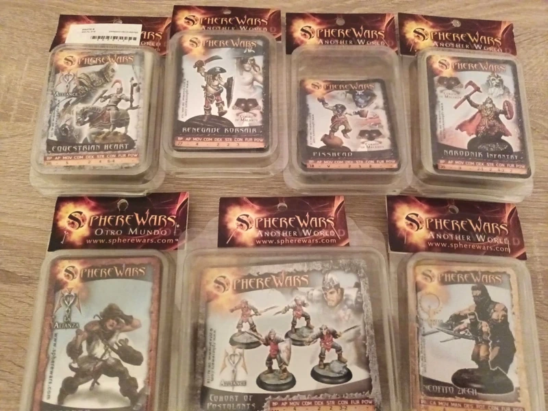 Sphere Wars Miniatures Pack