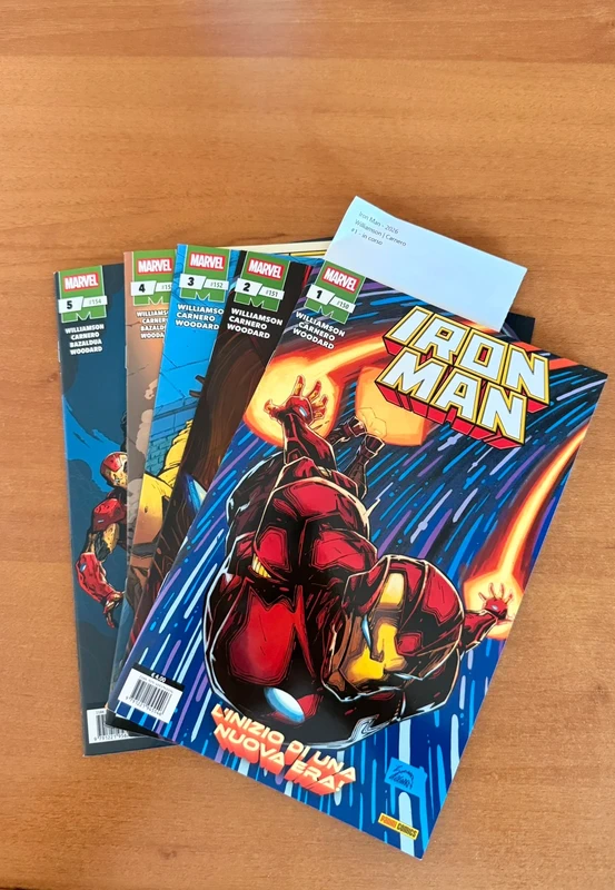Iron Man di Williamson e Carnero 1-5
