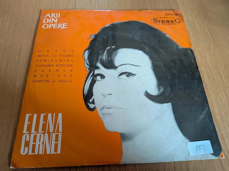 33 tours Elena Cernei : Arii din opere