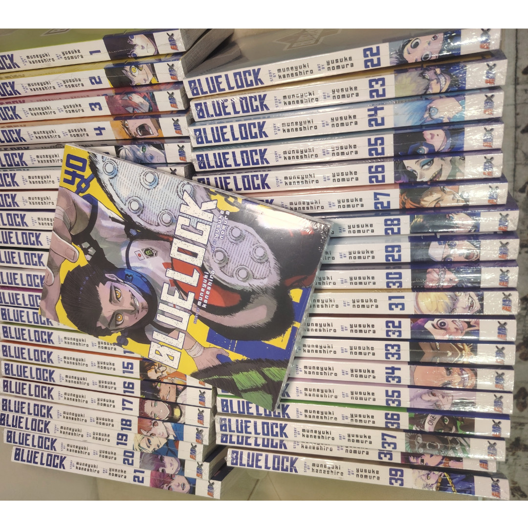 Blue Lock (Set Completo) Vol 1-40 Manga Versione Inglese Fumetto Bluelock NUOVO