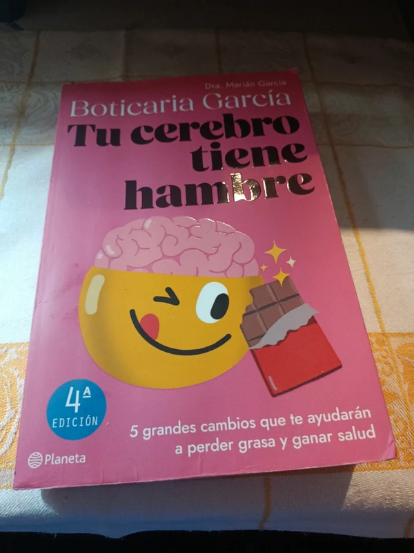 Libro autoayuda "Tu cerebro tiene hambre"