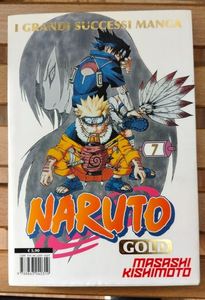 NARUTO GOLD DELUXE 7 - CON SOVRACCOPERTA - PLANET MANGA / PANINI COMICS