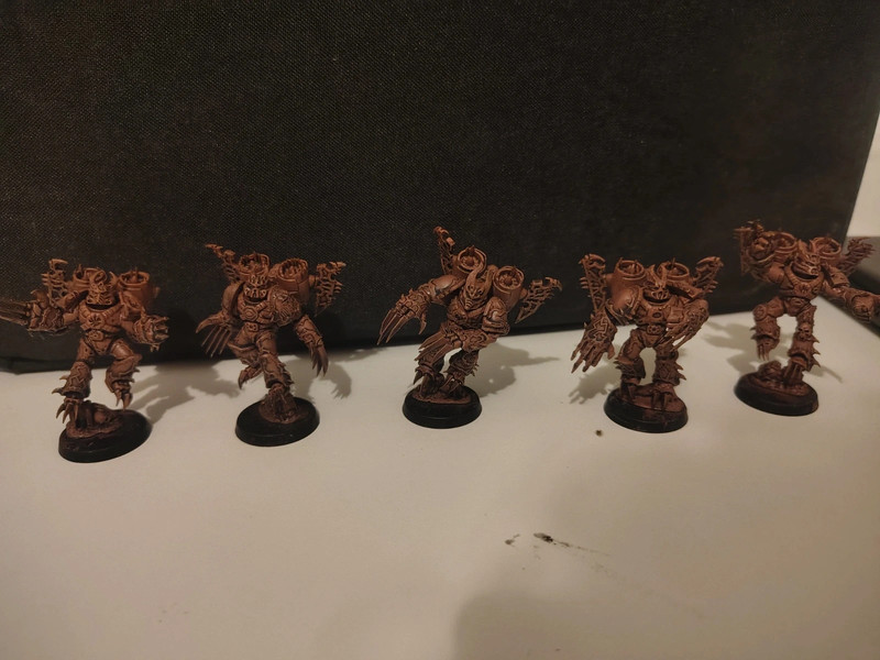 Warp talons OOP Warhammer 40k 40,000 Chaos painted CSM 5x