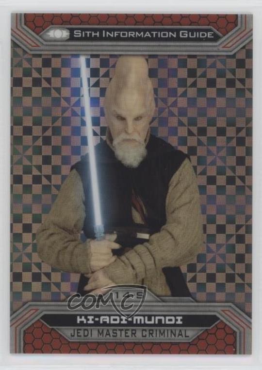 2015 Topps Star Wars Chrome Perspectives: Jedi vs Sith 46/99 Ki-Adi-Mundi 0s3
