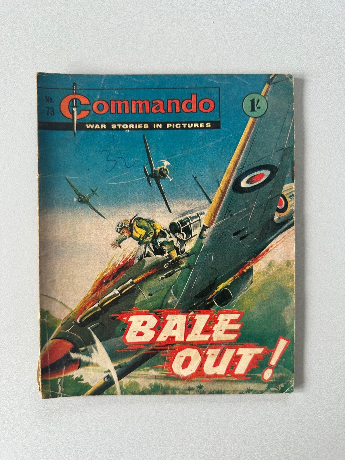 Commando Comic #73 (1963) DC Thomson FN- RARE