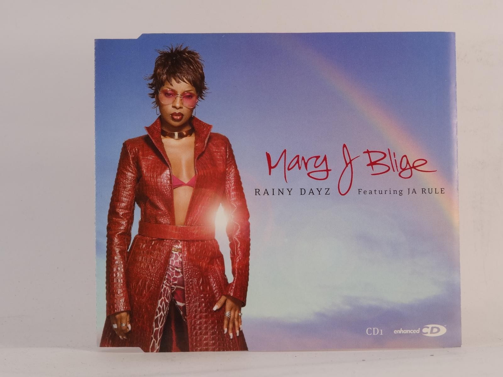 MARY J BLIGE RAINY DAYZ (G81) 4 Track CD Single including Picture Sleeve M.C.A