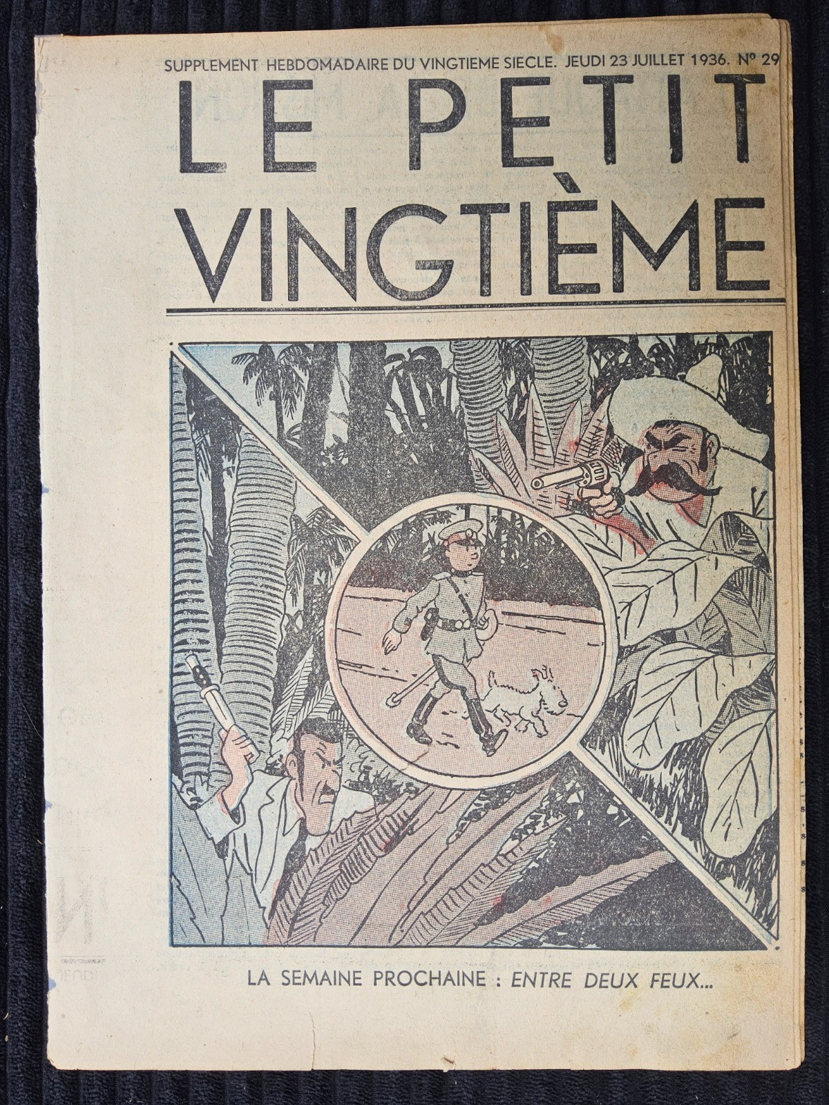Tintin - Petit Vingtième - Numéro 29 de 1936 - Les nouvelles aventures
