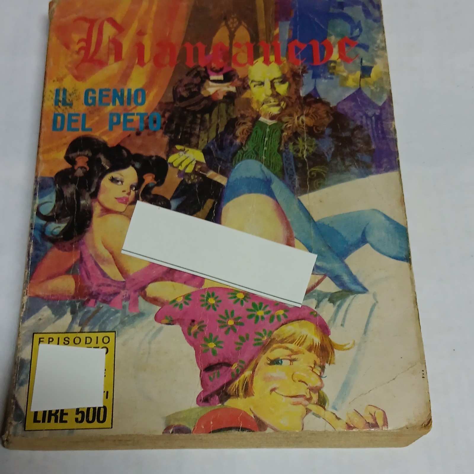 Edifumetto Nobel del fumetto Biancaneve Il genio del peto N 17 1974
