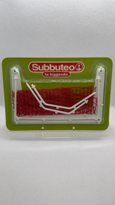 Porta Subbuteo Rete Rossa La Leggenda Fabbri Editori 2009 Hasbro Sigillata