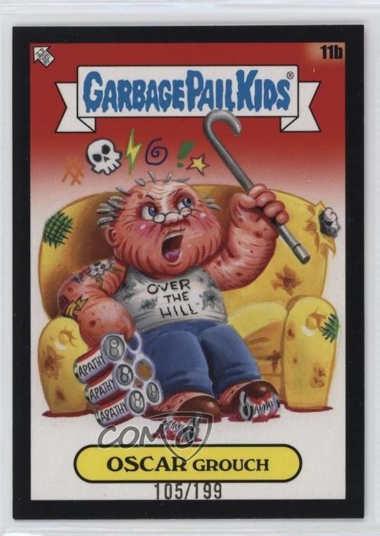 2024 Garbage Pail Kids Battle of the Bands Green Day Bruised Black 105/199 0jk5