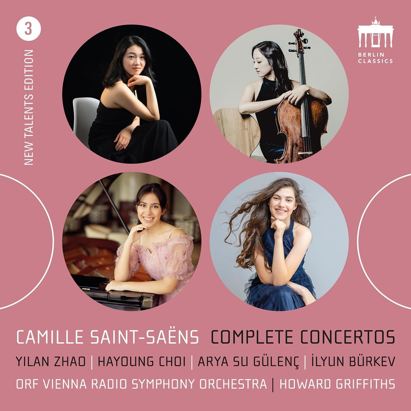 Camille Saint-Saens Camille Saint-Saëns: Complete Concertos 3 (CD) Album