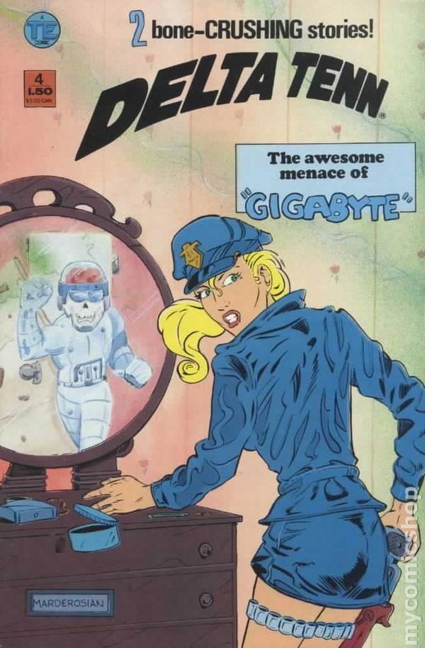 Delta Tenn #4 VG/FN 5.0 1988 immagine stock basso grado