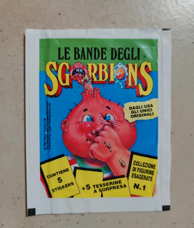 Bustina sgorbions 1 sigillata
