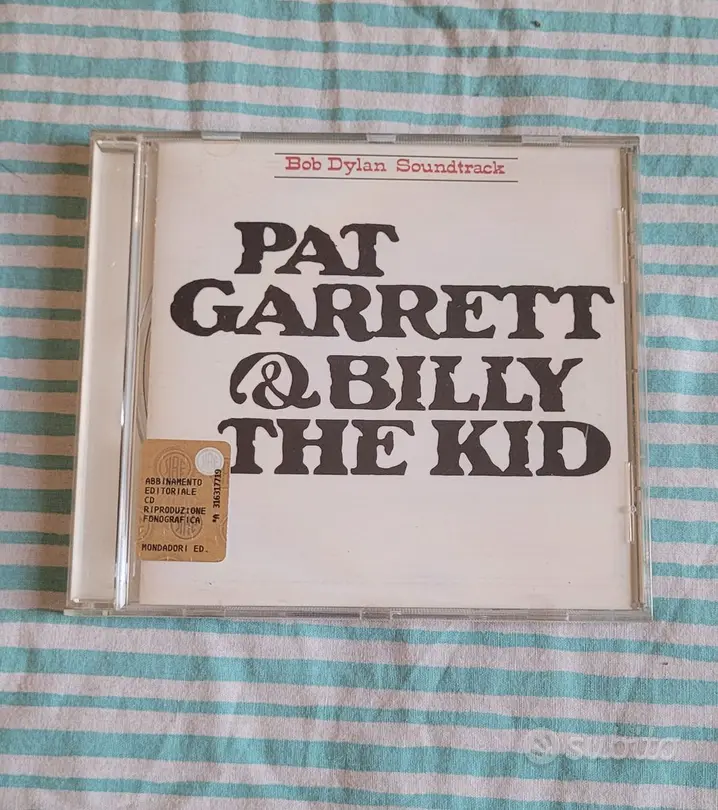 Cd Bob Dylan - Pat Garrett & billy the Kid