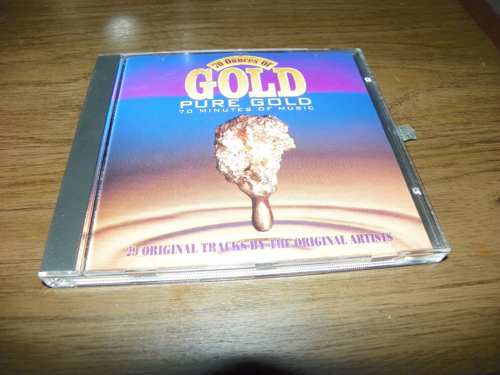 Various Artists – 70 Ounces of Gold Pure Gold CD 1992 Oldies OPEN + UNPLAYED