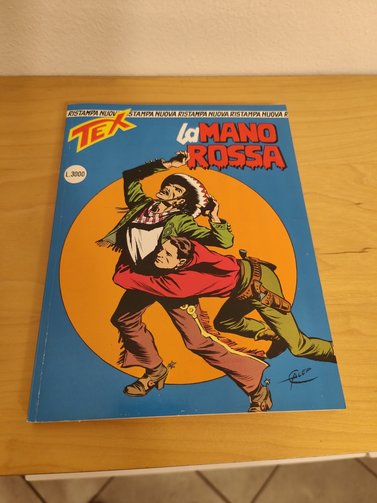 TEX LA MANO ROSSA NUOVA RISTAMPA N° 1