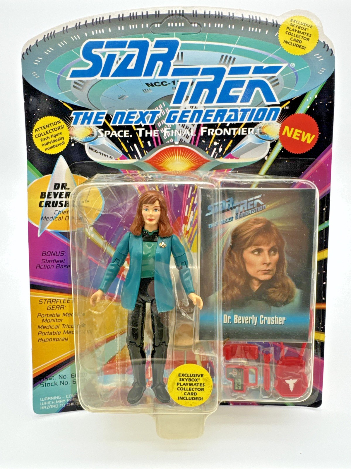 Playmates 1993 Star Trek The Next Generation Modellino Dr. Beverly Crusher