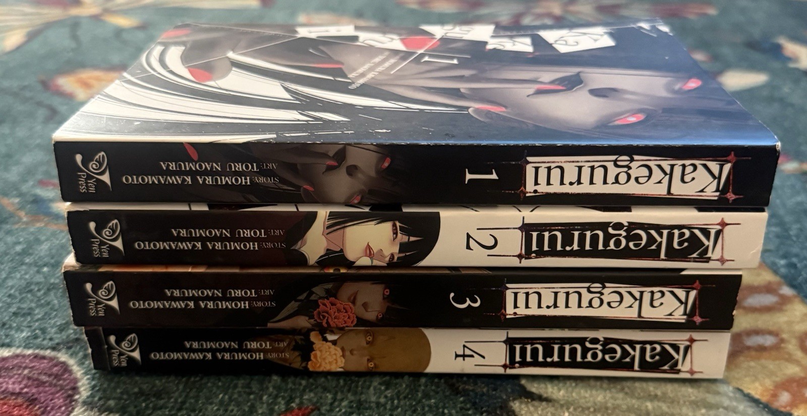 Kakegurui: Compulsive Gambler Vol.1-4 manga inglese