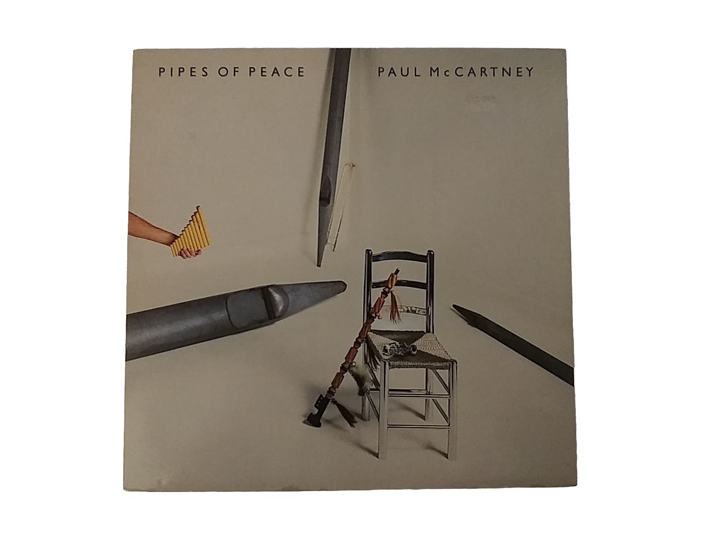 LP Paul McCartney 1983 Pipes Of Peace Columbia AL 39149 EXCELLENT VINYL COVER
